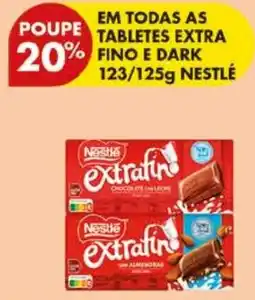 Pingo Doce Nestle extrafino chocolate com leite promoção