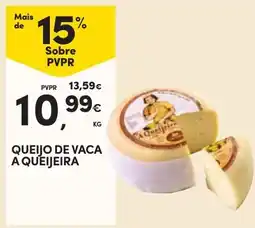 Continente Queijo de vaca a queijeira promoção