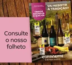 Continente Vinhos enchidos e queijos promoção