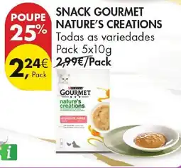 Pingo Doce Snack gourmet nature's creations promoção