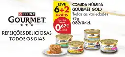 Pingo Doce comida húmida gourmet gold promoção