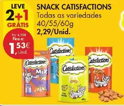 Pingo Doce Snack catisfactions promoção