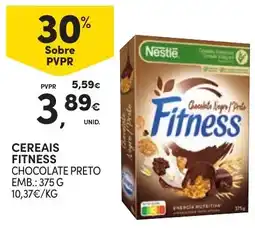 Continente Cereais fitness chocolate preto promoção