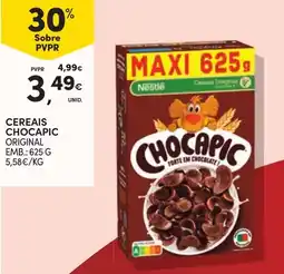 Continente Chocapic original promoção