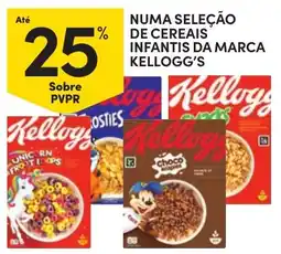 Continente Cereais infantis kellogg's promoção