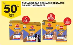 Continente Snacks dentastix da marca pedigree promoção