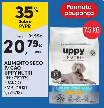 Continente Alimento seco p/ cão uppy nutri promoção