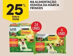Continente Na alimentação húmida da marca friskies promoção