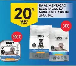 Continente Na alimentação seca P/ cão da marca uppy nutri promoção