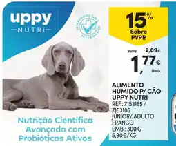 Continente Alimento Humido P/ Cão Uppy Nutri promoção