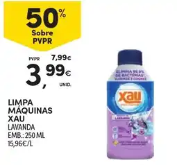 Continente limpa maquinas xau lavanda promoção