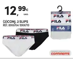 Continente Fila 2 slips promoção