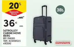 Continente Trolley cabine move berg promoção