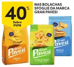 Continente Nas bolachas sfoglie da marca gran pavesi promoção