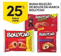 Continente Numa seleção de bolos da marca bollycao promoção