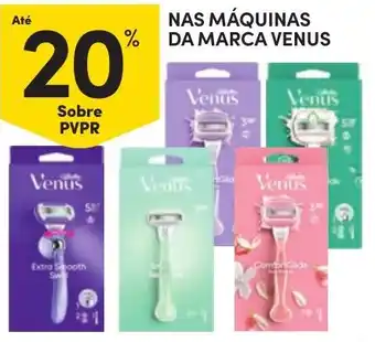 Continente Máquinas da marca venus promoção