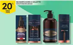 Continente Na marca king C gillette promoção