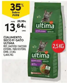 Continente alimento seco p/ gato ultima promoção