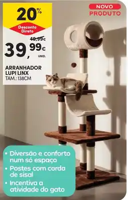 Continente arranhador lupi linx promoção