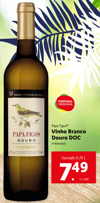 Vinho Branco Douro DOC 0,75L