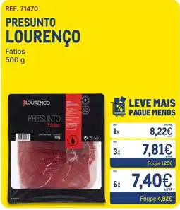 Makro Presunto lourenço fatias promoção