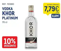 Makro vodka khor platinum promoção