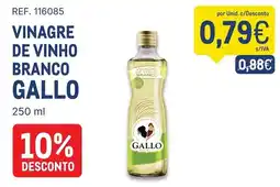 Makro vinagre de vinho branco gallo promoção