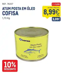 Makro atum posta em óleo cofisa promoção