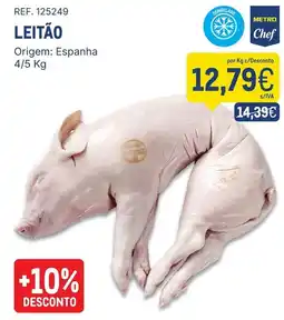 Makro Leitão metro chef promoção