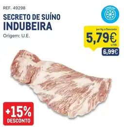 Makro Secreto de suíno indubeira promoção