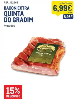 Makro bacon extra quinta do gradim promoção