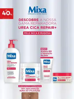 Well's Mixa urea cica repair+ promoção