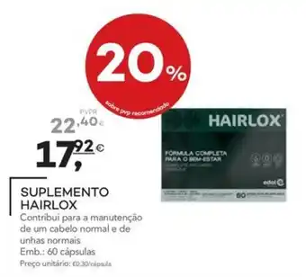 Suplemento Hairlox