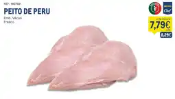 Makro Peito de peru promoção