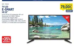Makro Tv led e-smart hd promoção