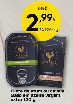 Froiz Filete de atum ou cavala Gallo em azeite virgem extra promoção