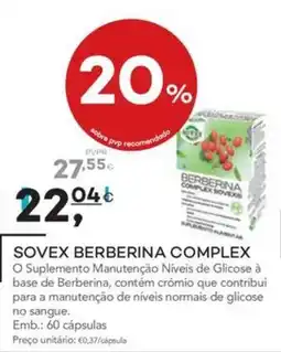 Well's sovex berberina complex promoção