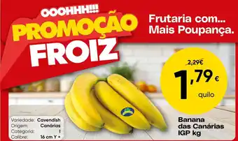 Banana das Canárias