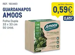 Makro guardanapos amoos promoção