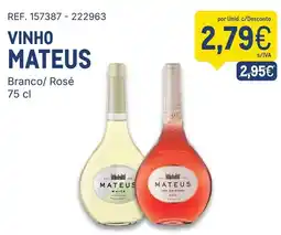 Makro Vinho mateus branco/ rosé promoção