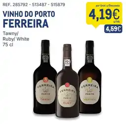 Makro vinho do porto ferreira promoção