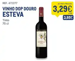 Makro vinho dop douro esteva promoção