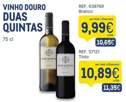 Makro vinho douro duas quintas promoção