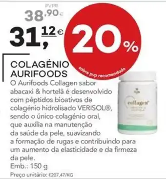 Colagénio aurifoods