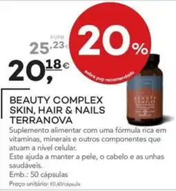 Well's beauty complex skin, hair & nails terranova promoção