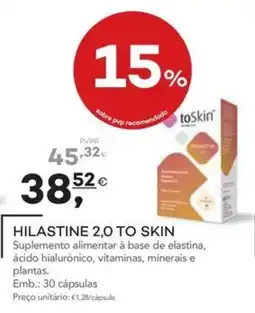 Well's hilastine 2,0 to skin promoção