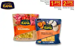 Recheio Rana tortellini bolonhesa promoção