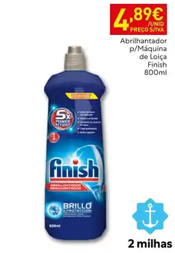 Recheio Abrilhantador p/Máquina de Loiça Finish promoção