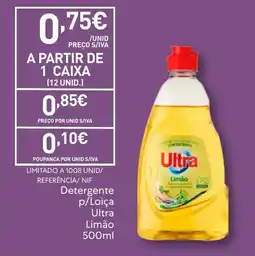 Recheio Detergente p/Loiça Ultra Limão promoção