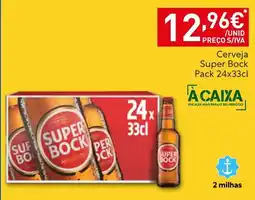 Recheio Cerveja Super Bock promoção